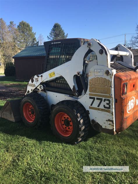 bobcat skid steer 773 for sale|difference between 753 and 773.